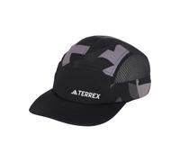 Adidas - Cappello da trail running a 5 lati - Terrex 5P Cap Graphic Black Carbon White - Nero Nero