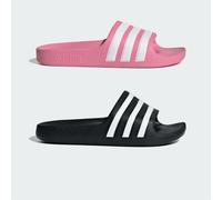 adidas Adilette Aqua Slides Kids, Infradito Unisex - Bambini e ragazzi, Core Black / Cloud White / Core Black, 38 EU