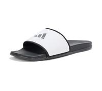 adidas Ciabatte Adilette unisex per bambini, Bianco/Nero/Nero, 46/48.5 EU