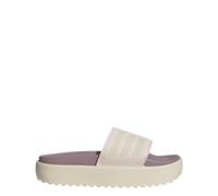 adidas Ciabatte Donna Adilette Platform, Putty Mauve Wonder White Preloved Fi, 39 1/3 EU