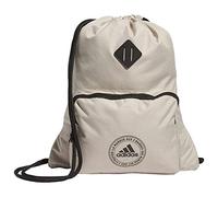 adidas Classic 3s 2 Sackpack Borsa, Wonder Beige/Nero, Taglia Unica Unisex-Adulto