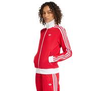 ADIDAS ORIGINALS Giacca di felpa 'Classic' rosso / bianco Donna ADIDAS ORIGINALS XS-SxTaglie normali