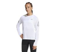 adidas Donna Adi365 Running Climacool Iconic Long Sleeve Shirt, White, XXS
