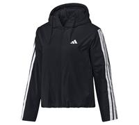 adidas Climawarm - Giacca termica da donna con cappuccio, 3 strisce, taglia L, colore: nero