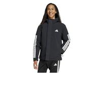 adidas Climawarm - Giacca termica da uomo con cappuccio, 3 strisce, taglia M, colore: nero