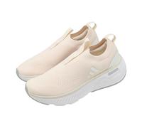 adidas Cloudfoam Go Sock Beige Zero Metallic Grey Women Casual Shoes JH6806