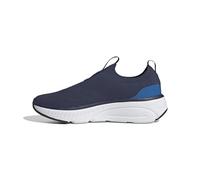 adidas Cloudfoam Go Sock Shoes, Scarpe Uomo, Dark Blue/Halo Silver/Core Black, 43 1/3 EU