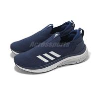 adidas Cloudfoam Walk Lounger Dark Blue Cloud White Women Casual Shoes ID4062
