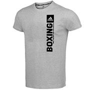 Adidas CLTS21V-B-107 Community Vertical T-Shirt Boxing T-Shirt Unisex - Bambini Medium Grey HeatherBlack M