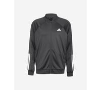 adidas 3 Stripes Knit Giacca Da Allenamento Uomini-Nero,Bianco in nero