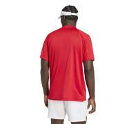 Adidas Club Short Sleeve T-shirt Rosso L Uomo