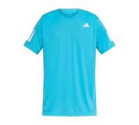 Adidas Club Climacool 3 Stripes Short Sleeve T-shirt Blu M Uomo
