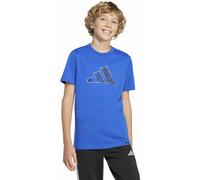 adidas Codes Photoreal Logo Graphic Jr - T-shirt - ragazzo 7-8A Blue junior Better Cotton Initiative