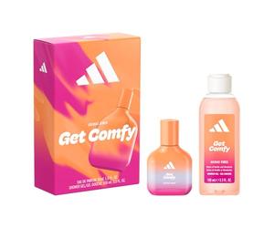 adidas, Cofanetto Regalo adidas Vibes Get Comfy, con Eau de Parfum 30ml e Docciaschiuma 100ml