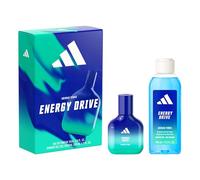 adidas, Cofanetto Regalo Vibes Energy Drive, Eau de Parfum 30ml e Energy Drive 100ml