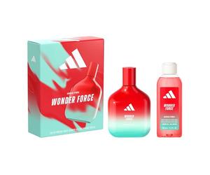 adidas, Cofanetto Regalo Vibes Wonder Force, Eau de Parfum 100ml e Docciaschiuma 100ml