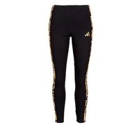adidas Collant Animal Print 3-Stripes High Rise Leggings in Nero EU S