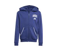 adidas College Full Zip Felpa Ragazzi-Blu Scuro in blu scuro