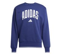 Adidas Collegiate Crew Felpa Girocollo Felpata da uomo dark blue