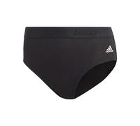 adidas Comfort Flex Scoop Cotton Bikini Set Intimo in Stile, Nero/Nero, L (Pacco da 2) Donna