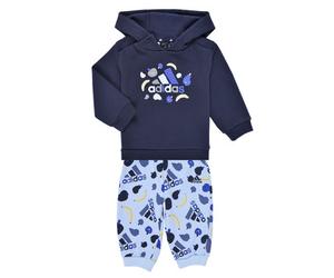 adidas Completo Essentials Allover Print Jogger Set in Marine 9 / 12 mesi