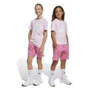 adidas Unisex - Bambini ESSENTIALS BIG LOGO T-SHIRT SET, clear pink/white, 11-12 Years