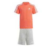 Adidas Completo Junior 3Stripes BREIRED/White 3-4 Anni Rosso
