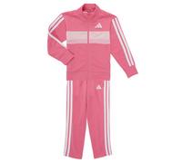 adidas Completo Seasonal Essentials Tiberio 3-Stripes Tricot Track Suit Kids in Rosa 6 / 7 anni