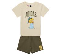 adidas Completo The Simpsons Tee Set Kids in Marrone 3 / 4 anni