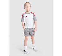 adidas Completo Tiro Maglia/Pantaloncino Bambino, grigio 4-5Y
