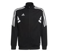 Adidas Condivo 22, Felpa con Zip Bambino, Nero Bianco, 1314