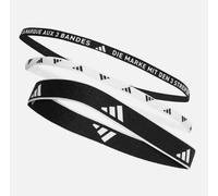 Adidas Confezione da 3 Fasce da Allenamento Multi Larghezza Nero Bianco...