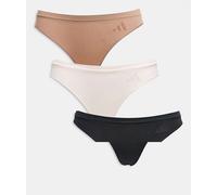 Perizoma Active Ultimate Stretch 3-Pack Black / Toasted Almond / Wonder Quartz XL