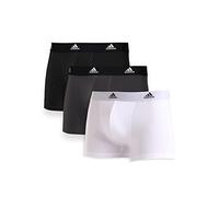 Boxer adidas Active Flex Cotton bianco nero grigio (3 unità) - XL