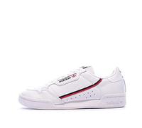 adidas Continental 80, Scarpe da Ginnastica Basse Uomo, Bianco Ftwr White Scarlet Collegiate Navy, 44 EU