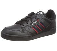 adidas Continental 80 Stripes, Scarpe da Ginnastica, Core Black Collegiate Navy Vivid Red, 38 2/3 EU