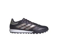 adidas Copa Pure 2.0 League Turf Sneaker unisex per adulti, Aurora Black Platin Metallic Turbo, 46 EU