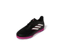 Adidas Unisex - Bambini Copa Pure.4 Turf Boots, Core Black/Zero Met/Team Shock Pink 2, 36 EU