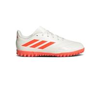 adidas Copa Pure.4 Turf - Scarpe da calcio unisex per bambini, Off White Sun Orange Off White, 11.5 UK Child