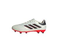 adidas Copa Pure II League Firm Ground Boots, Scarpe da Calcio Unisex-Adulto, Ivory/Core Black/Solar Red, 42 EU