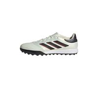 adidas Copa Pure II League Turf Boots, Scarpe da Calcio Unisex-Adulto, Ivory/Core Black/Solar Red, 48 EU