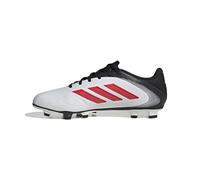 adidas Copa Pure III Club FG/MG Football Boots, Scarpe da Calcio Unisex-Adulto, Cloud White/Lucid Red/Core Black, 43 1/3 EU