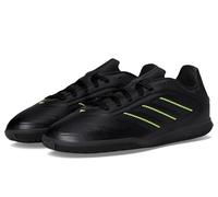 adidas Copa Pure III Club Indoor Football Boots Kids, Scarpe da Calcio Unisex-Bambini, Core Black/DGH Solid Grey/Lucid Lemon, 28 EU