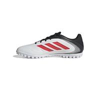 adidas Copa Pure III Club Turf Football Boots, Scarpe da Calcio Unisex-Adulto, Ftwr White/Lucid Red/Core Black, 40 2/3 EU