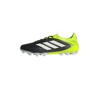 adidas Copa Pure III League 2G/3G Artificial Ground Football Boots, Scarpe da Calcio Unisex-Adulto, Core Black/Cloud White/Lucid Lemon, 43 1/3 EU