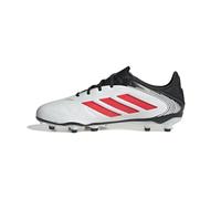 adidas Copa Pure III League FG/MG Football Boots Kids, Scarpe da Calcio, Cloud White/Lucid Red/Core Black, 21 EU