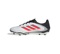 adidas Copa Pure III League FG/MG Football Boots, Scarpe da Calcio Unisex-Adulto, Cloud White/Lucid Red/Core Black, 42 EU