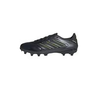 adidas Copa Pure III League Firm Multi Ground Football Boots, Scarpe da Calcio Unisex-Adulto, Core Black/DGH Solid Grey/Lucid Lemon, 42 2/3 EU