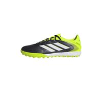 adidas Copa Pure III League Turf Football Boots, Scarpe da Calcio Unisex-Adulto, Core Black/Cloud White/Lucid Lemon, 42 EU