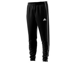 Adidas Core 18 TP, Pantaloni da Allenamento Uomo, Nero (Black/White), L